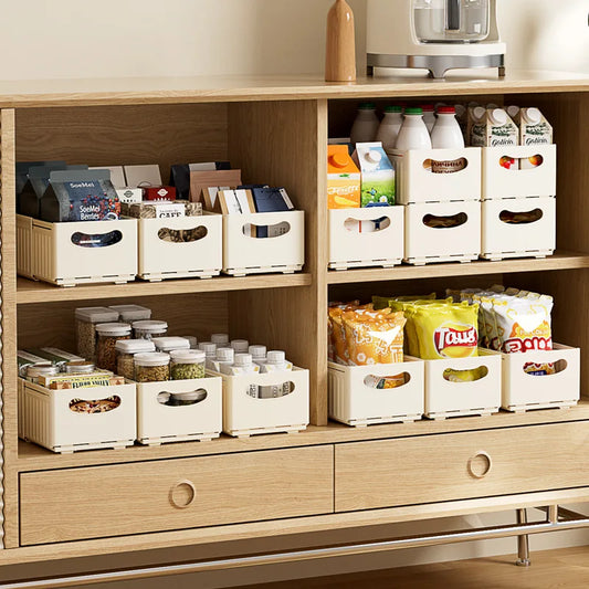 Retractable Kitchen Storage Basket - Multifunctional Cabinet Organizer