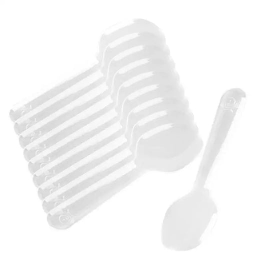 Mini Wooden Ice Cream Spoons 100/500pcs Disposable Dessert Scoops