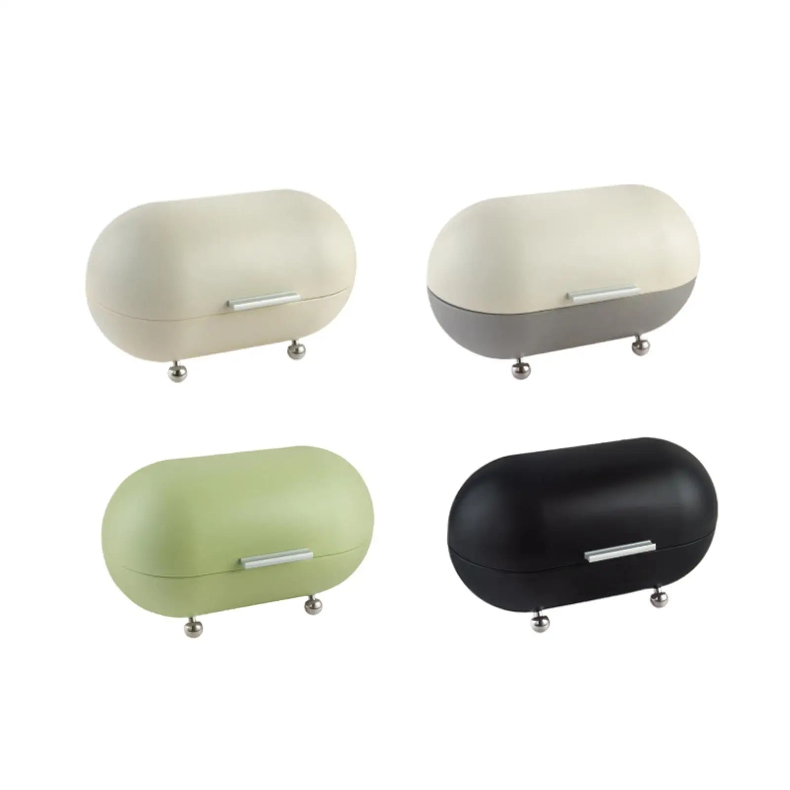 Farmhouse Bread Storage Container - Countertop Food Box for Bakery