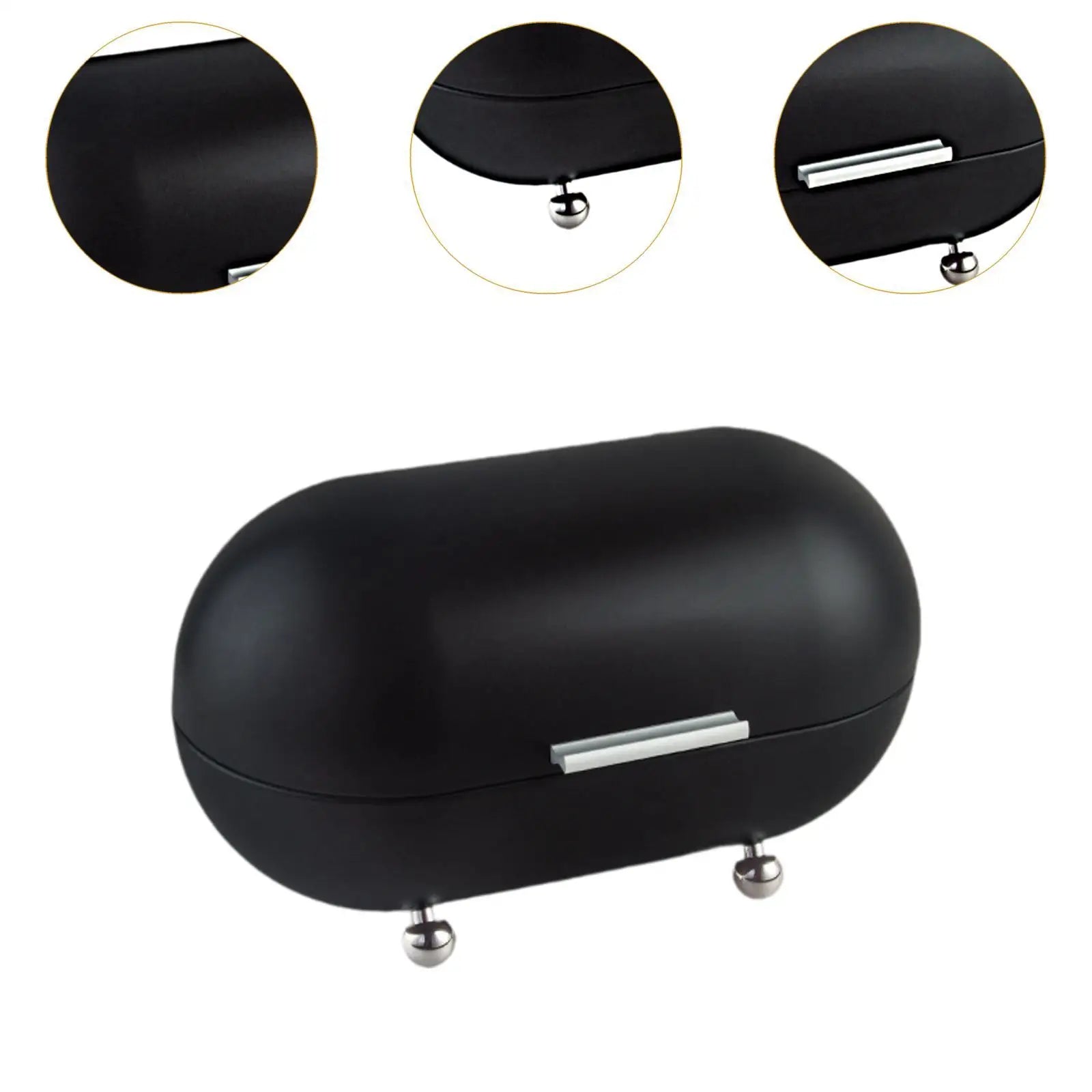 Farmhouse Bread Storage Container - Countertop Food Box for Bakery