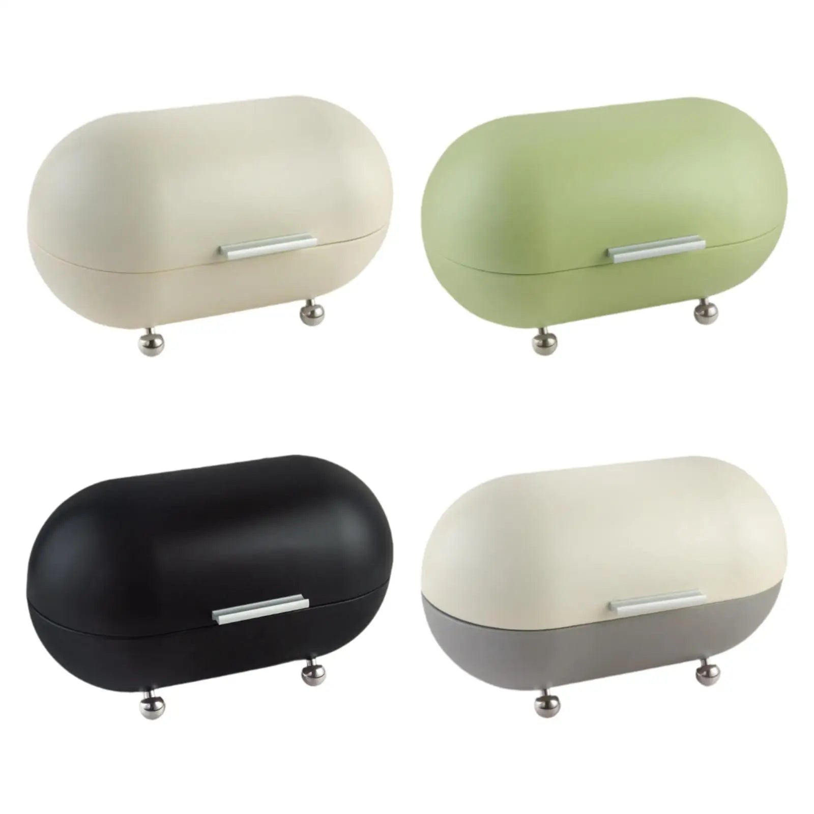 Farmhouse Bread Storage Container - Countertop Food Box for Bakery