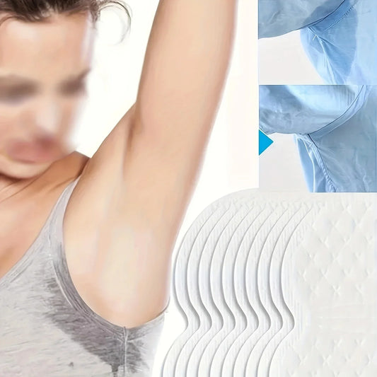 Washable Underarm Sweat Pads 20-100pcs Absorbing Armpit Guards