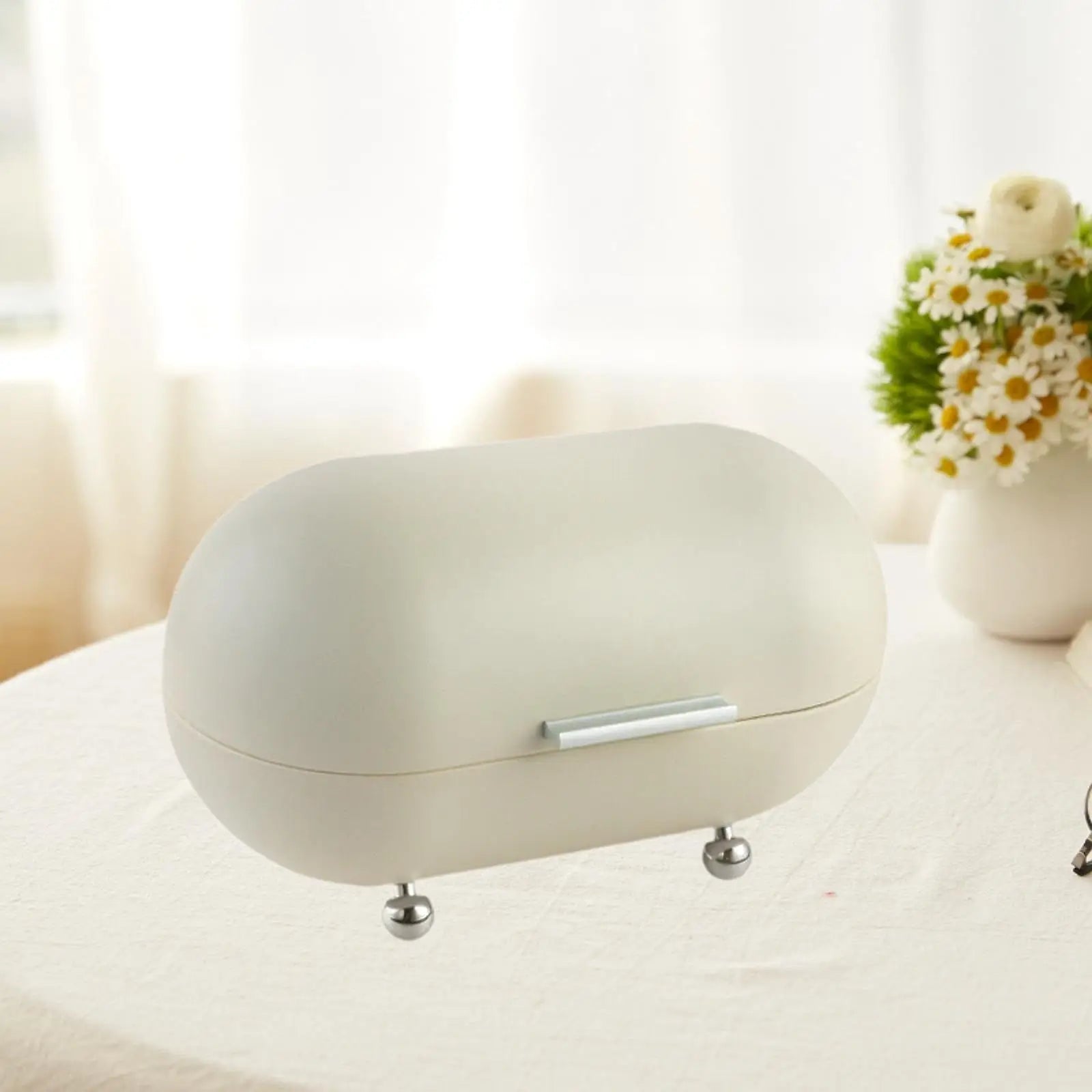Farmhouse Bread Storage Container - Countertop Food Box for Bakery