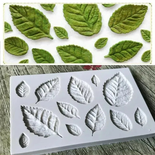 Maple Leaf Silicone Chocolate Molds - Food Grade Baking Tools