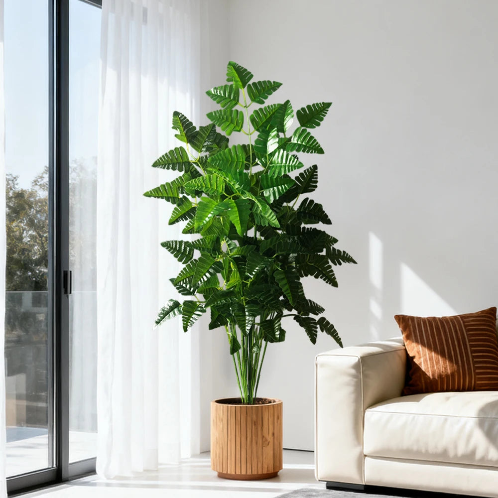65-145cm Large Artificial Persian Leaves Palm Tree Tropical Decor