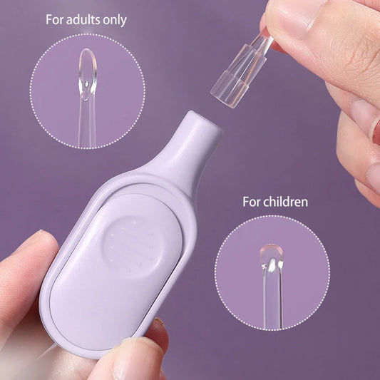 LED Illuminated Ear Cleaner 3-Piece Set with Lighted Scoop Spoons