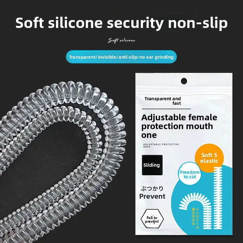 Silicone Anti-Slip Glasses Ear Hooks - Sports Eyewear Retainer